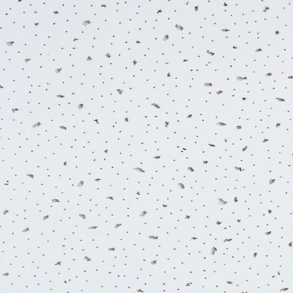 600*600mm Revestimento por pulverização acústico Fibra de lã mineral Caixa de telhado de azulejos para decoração