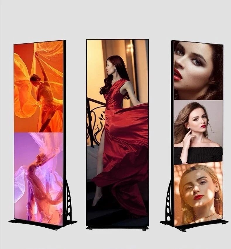 Commercial LED Display with P1.86 / P2 / P2.5 / P3 / P4 Pixel Pitch, Front and Rear Maintenance, and 3840Hz Refresh Rate for City Advertising