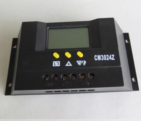 30A 12V 24V CM3024Z PWM Solar cell panel battery Charge Controller Regulators LCD Display