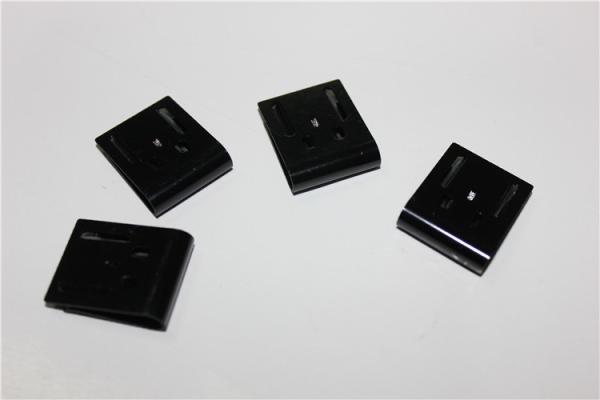 spring steel clips, customized steel spring clips with black painting