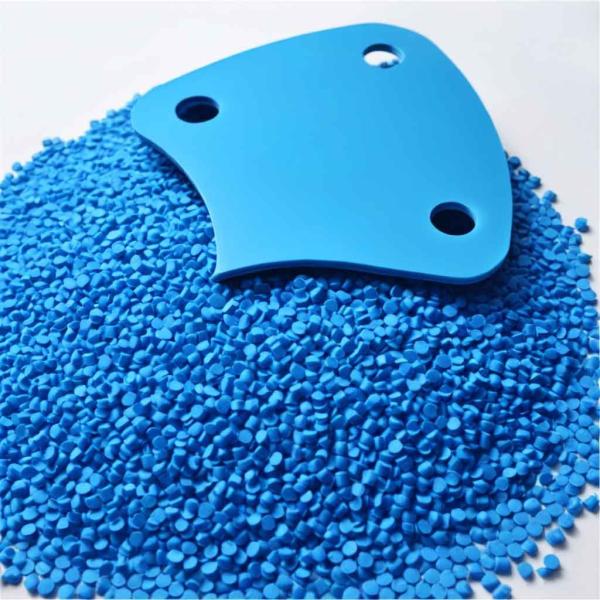 Foamed Blue Masterbatch Colormasterbatch For Swimming Floating Board Wear Resistant