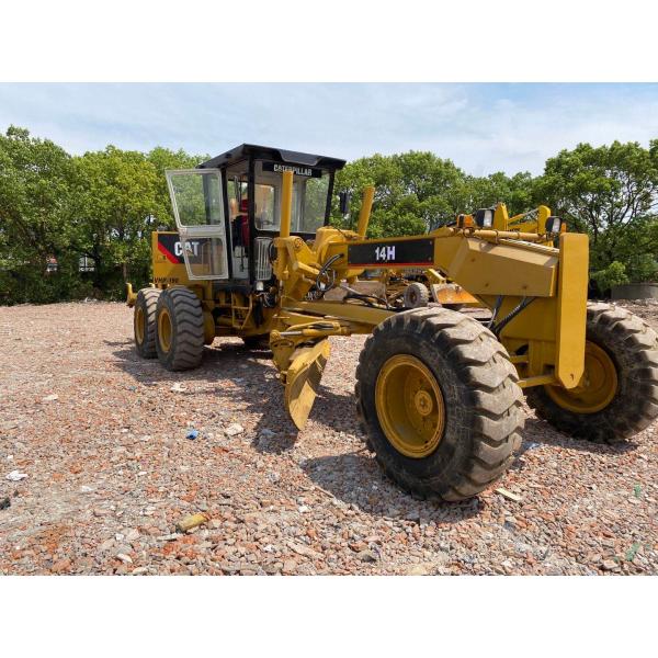 Low Working Hours Used Caterpillar 14H Grader with Original CAT Engine in Good Condition