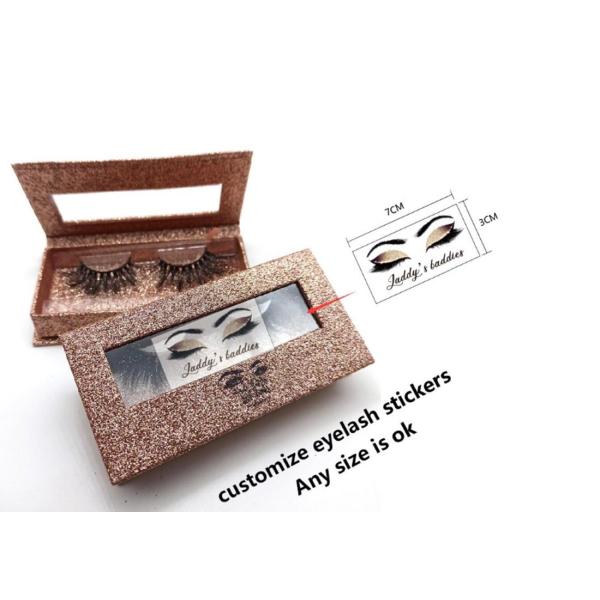 Wholesale Mink Hair 25 mm Fluffy Mink 1 pairs Eyelash Makeup Volume 3D Lashes  Natural False Eyelash Extensions