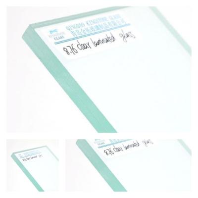12.76mm Laminated Security Glass Soundproof For Sound Insulation