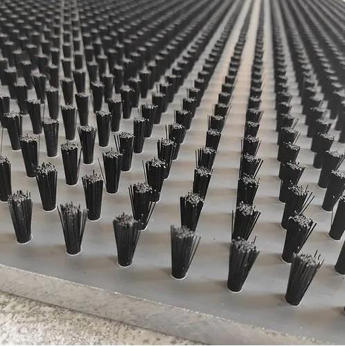 Industrial Custom Plate Brush Food Grade Nylon Brush Silk For Food Applications