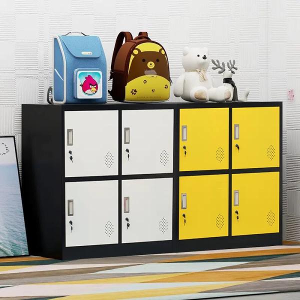 Half-height Steel Storage Locker Office School Metal Wardrobe