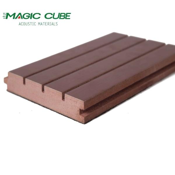 Customized Colorful Acoustic Wall Panels Wood For Interior Decorating