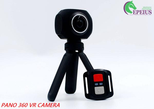 Sports Hd Dv Waterproof Action Camera , 360 VR Extreme Sports Camera Hand Held Tripod