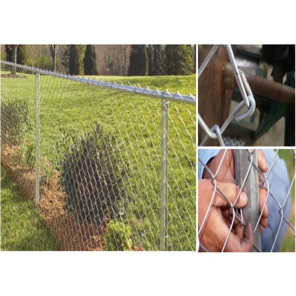 Декоративная ферма 40x40mm 2.5mm ограждать звена цепи в 6 ног