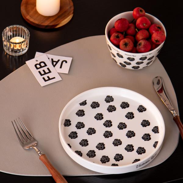 Керамический набор посуды для праздника Ид аль-Фитр Порцеланные тарелки и посуда для одного человека