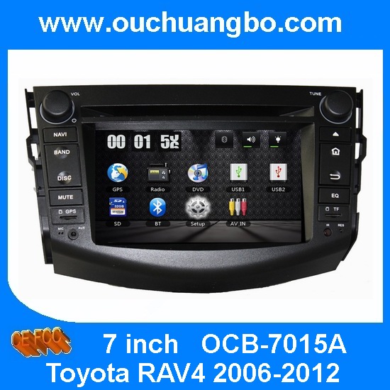 Ouchuangbo Car Radio Audio Stereo Multimedia DVD Player Toyota RAV4 2006-2012 OCB-7015A