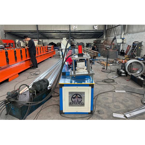 “102mm Rolling Shutter Door Roll Forming Machine 150mm Width Material Rolling Shutter Machine for Dominican Republic Market High Speed 102mm Roller Shutter Door Roll Forming Machine  ”