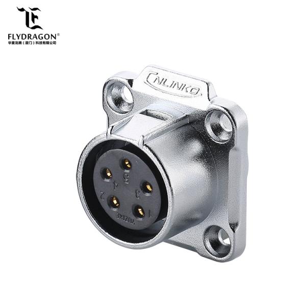 UAV Using LP20 5pin Female Male Electrical Plug Waterproof power Connector