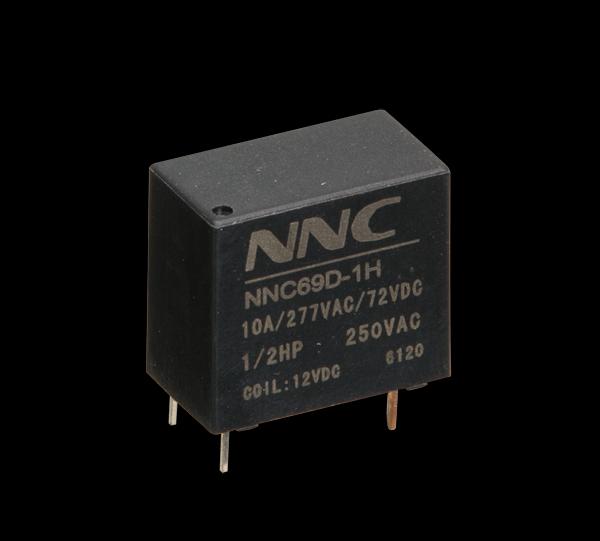 NNC Subminiature Power Relay NNC69D ROHS Compliance General Purpose Voltage Relay for Car Charging pile Solar Energy