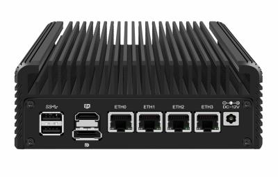 Zzy Desktop Firewall Intel N100 Pfsense Ubuntu Linux 4*2.5g Rj45 Ethernet Ports