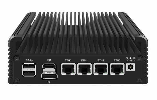 Zzy Desktop Firewall Intel N100 Pfsense Ubuntu Linux 4*2.5g Rj45 Ethernet Ports