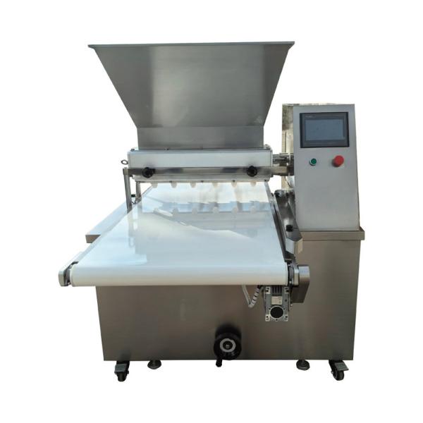 The Multi-head Cake Filling Machine Can Be Used in Conjunction with the Oil Spraying Machine and the Granule Spreading Machine.