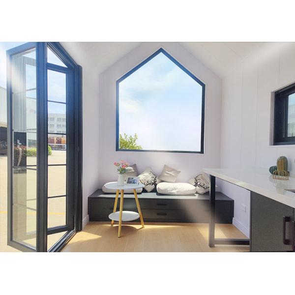 Дом-прицеп на колесах устойчивое жилье модульный дом легкая стальная рама