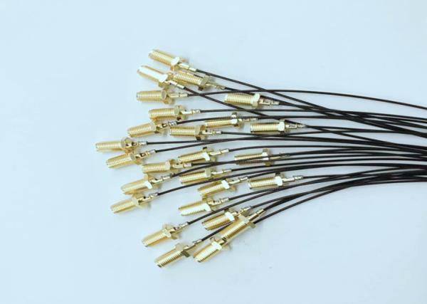 Copper Material RF Cable Assemblies Custom Sma K Female Male Connector For Antenna