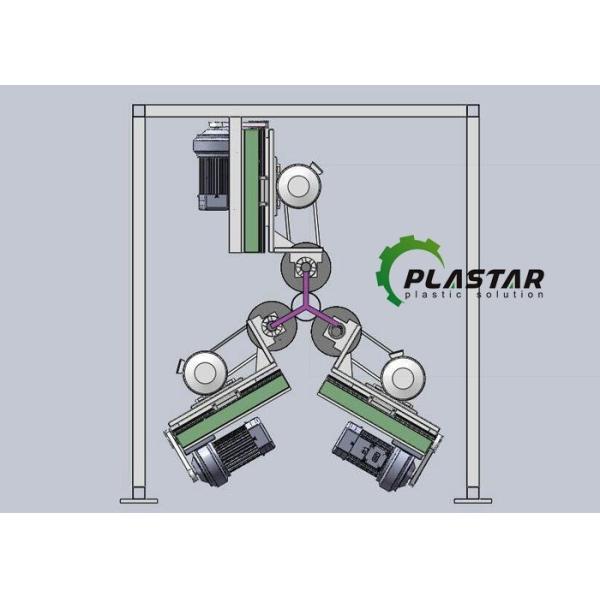Automatic PVC Pipe Slotting Machine For 3 20 Inch UPVC PVC Pipe