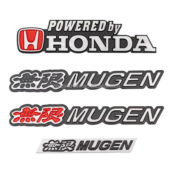 Body Stickers for Honda Mugen Type R Turbo Js racing modulo HKS OEM Standard Size