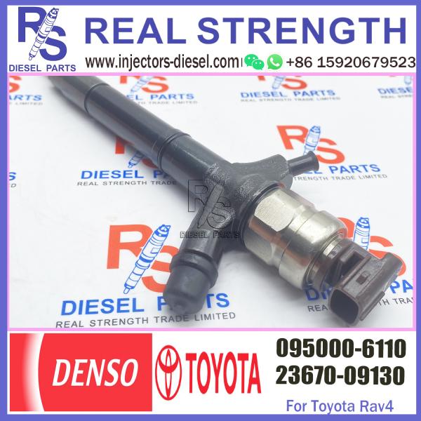 Diesel Engine Fuel Common Rail Injector 095000-6110 For ISUZU 4HK1 6HK1 095000-6110