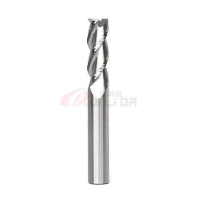 3 moinho de extremidade da flauta 3/8 para 10mm de alumínio 40 graus