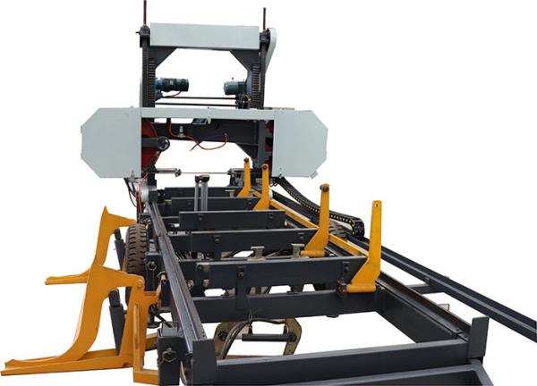 Gasoline portable wood saw mill, Portable Wood Band Saw Automatic Sawmill For Sale