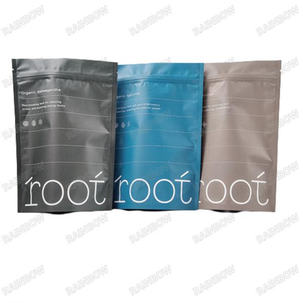 Bolsas de logotipo personalizado de alta qualidade à prova de umidade recolocáveis de qualidade alimentar Embalagens de sal de banho Bolsas de plástico de pé