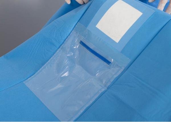Oftálmico cirúrgico estéril médico de SMS drapeja o olho descartável drapeja com malote