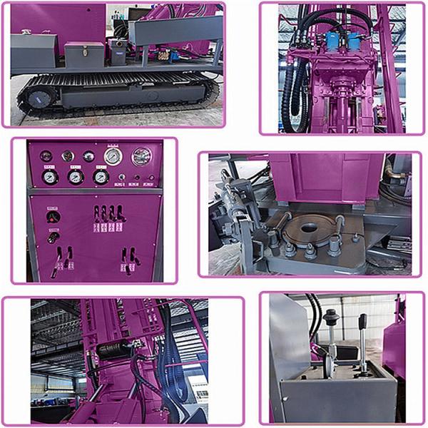 Deep Water Well Drilling Equipment Bore Hole 500m Hydraulic Water Drilling Machine