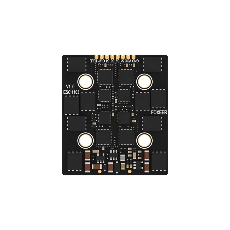 Hot Sales Foxeer Reaper F4 Slim Mini Esc 128k 60a Bl32 4in1 9~40v 20mm M3 For Flight Controller Stack Rc Fpv Racing Drone
