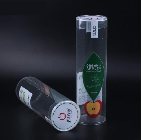 PVC PET Transparent Cylinder Packing Box