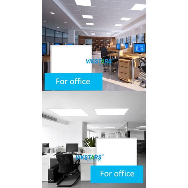 1.96ft крытая индикаторная панель СИД освещает 60deg привело снабжение жилищем алюминия панели 60x60 IP44