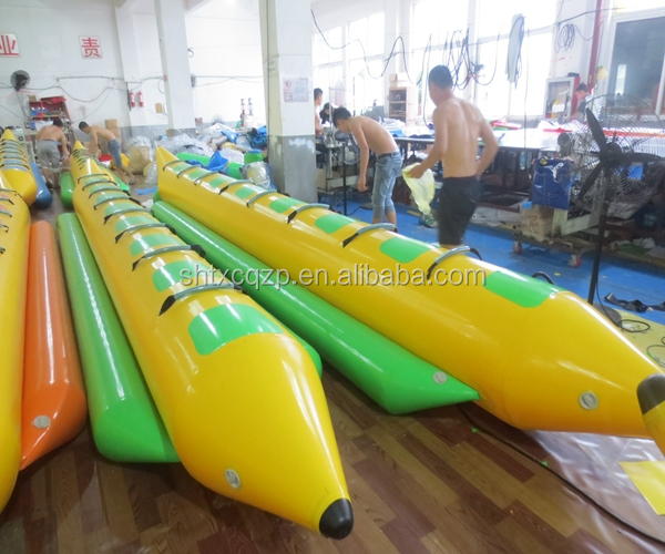 Portable Inflatable Flyfish Banana Boat Set PVC Material Easy Setup Water Sports Equipment Adults Family Fun Outdoor Adventures