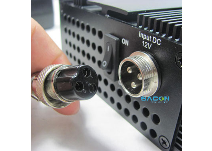 2G 3G 4G GPS Джаммер сигнала мобильного телефона DC12V с дальностью 50 м, мощность 15 Вт