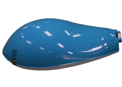 Blue Whale Shape HID Street Lights , High Efficient 150W Metal Halide Street Light