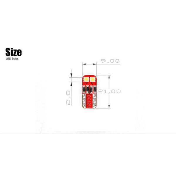 T10 W5W 168 194 2835SMD Car Interior White LED Lights