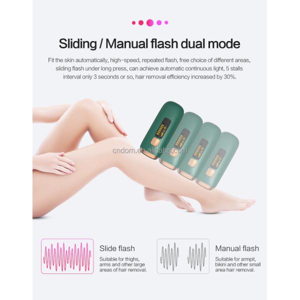 Experience Professional Results at Home with Our OEM Logo IPL Hair Removal Device