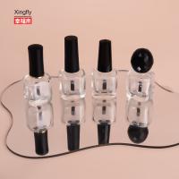 Bouteilles de vernis à ongles en verre gel vide et transparent 8 ml avec pinceau à capuche