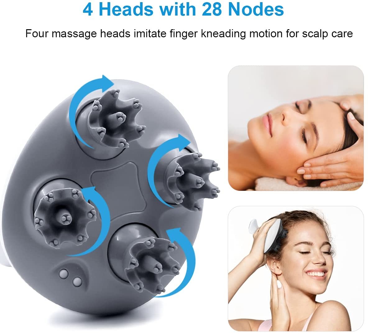 USB отпуска стресса поручая электрический главный Massager скальпа