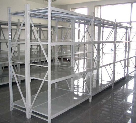 Adjustable White Supermarket Gondola Shelving Wire Metal Shelves 300Kgs