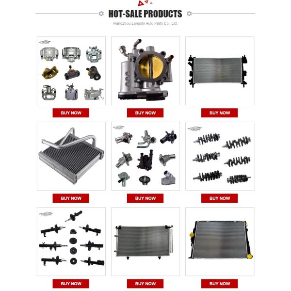 Специализированный алюминиевый радиатор 133053 для Peugeot 206 Hatchback 2A/C охлаждающая система