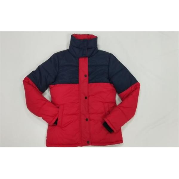 Washed Cotton Padded Jacket Autumn Long Length Lightweight Quilted Jacket Ladies
