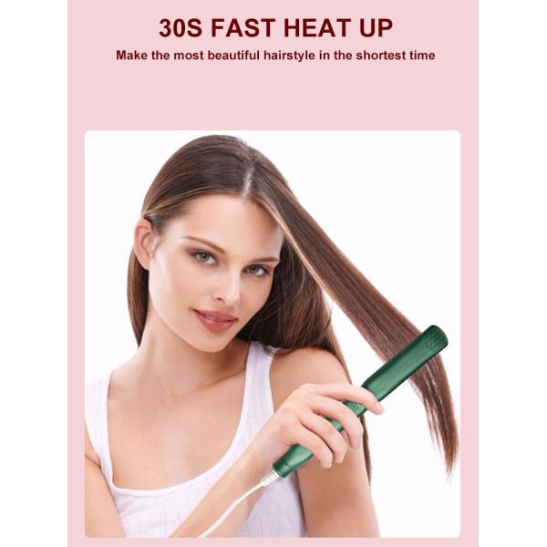 Раскручиватель волос СИД мини, утюг керамического небольшого перемещения турмалина плоский