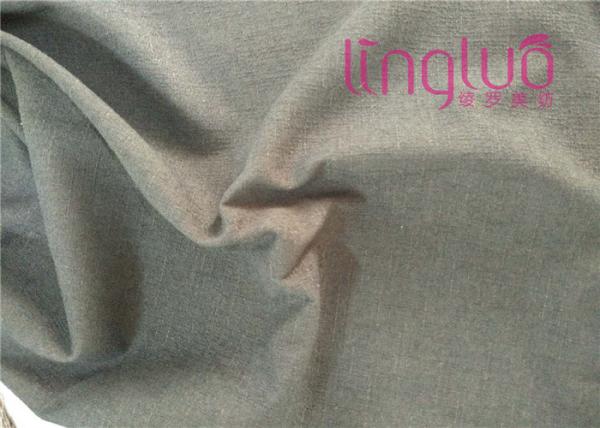 Multiple Yarn Combinations 340gsm Poly Linen Fabric