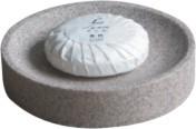 Porte-savon de grès de résine autour de forme pour les salles de bains de luxe