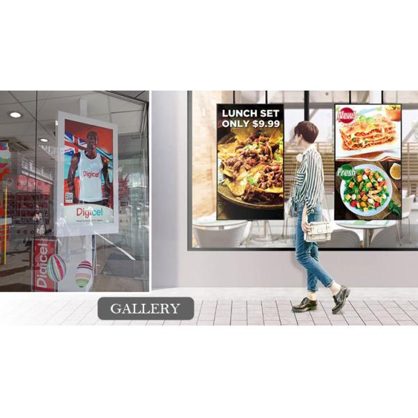Супер тонким экран Двойн-стороны смертной казни через повешение Signage 49inch на открытом воздухе цифров установленный потолком