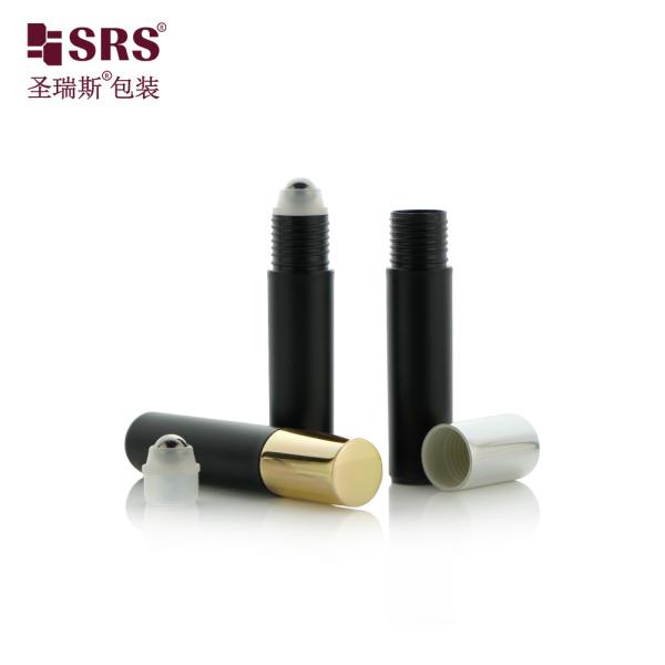 Cylinder PCR Eco-friendly Roller Ball Custom Color Elegant Pocket Gel Roll-On Plastic Bottle