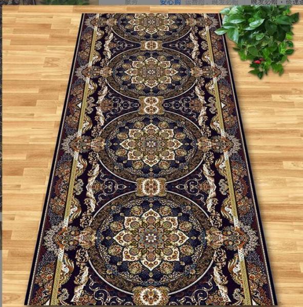 Persian Classical Style Commercial Floor Mat For Hotel Entrance Corridor Stairway